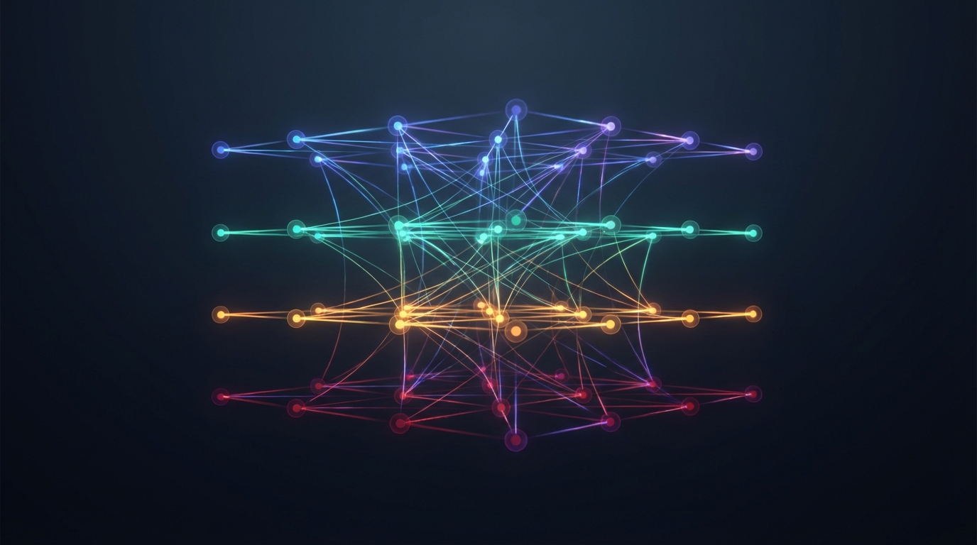 Diagram of the four-layer AI agent architecture: Perception, Reasoning, Action, Memory