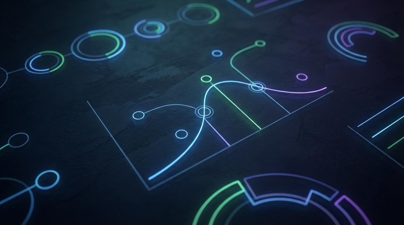 Data visualization showing AI agent adoption and market growth trends in 2026