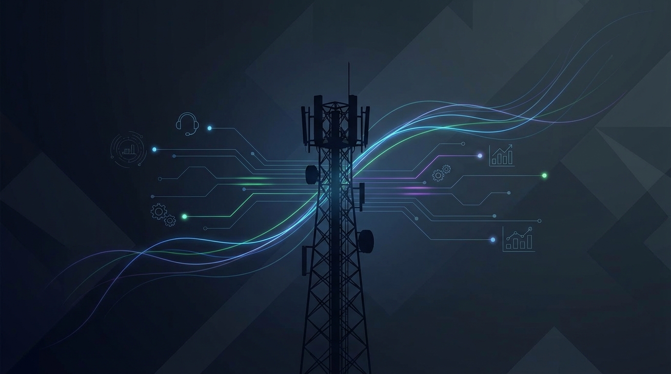 Telecom industry leading AI agent adoption rates